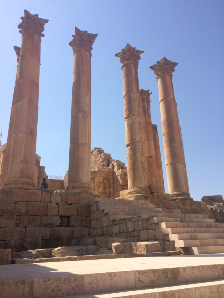 Temple of Artemis at Jerash (Photo by H. Birdi)